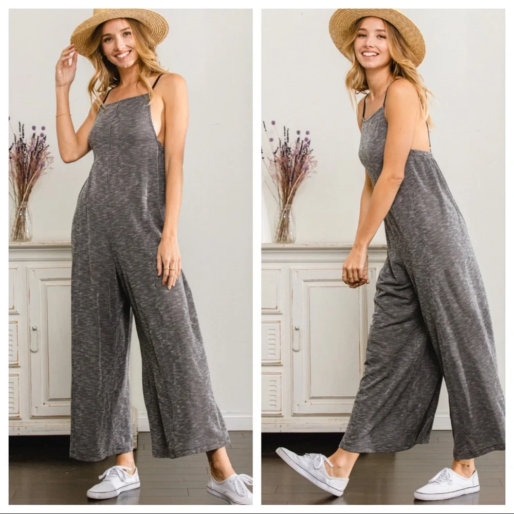 Chic and Stylish Cami Wide Leg Jumpsuit - Picture 2 of 4